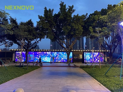 晶泓光電玻璃NSN系列閃耀百年大沙頭碼頭，讓羊城夜色更璀璨！