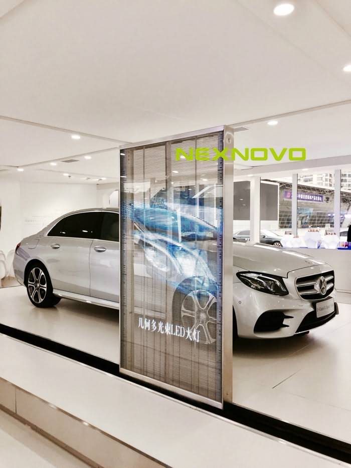 Mercedes-Benz攜手晶泓(NEXNOVO)透明LED顯示屏開展E級車智享體驗全國巡展(圖4)