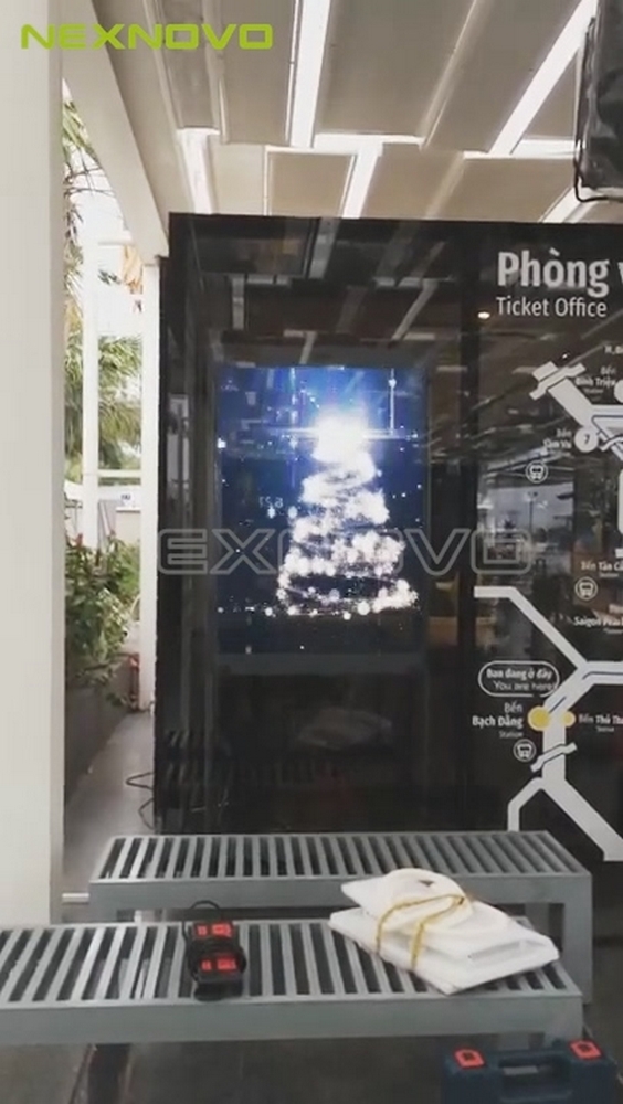 越南西貢水吧透明LED顯示屏項(xiàng)目(圖8)