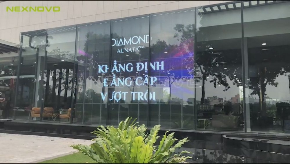 越南Gamuda Land Vietnam透明LED顯示屏項目(圖9)