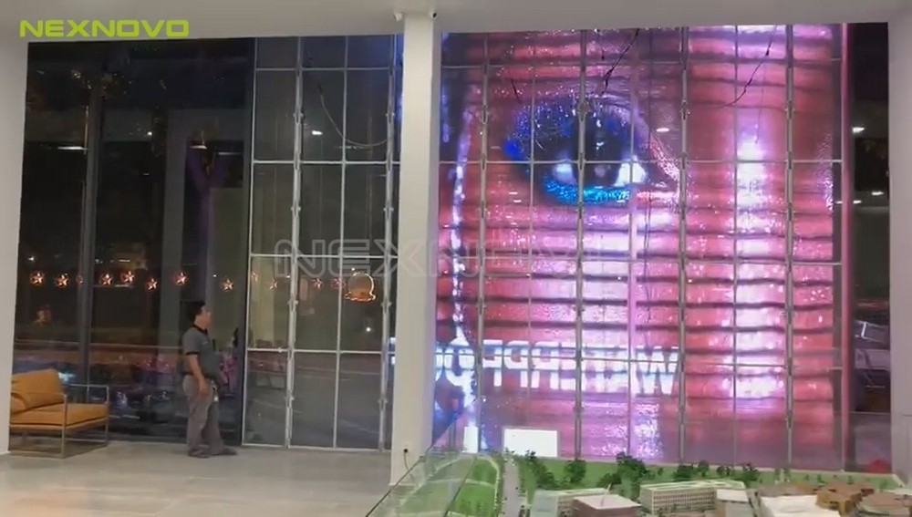 越南Gamuda Land Vietnam透明LED顯示屏項目(圖10)