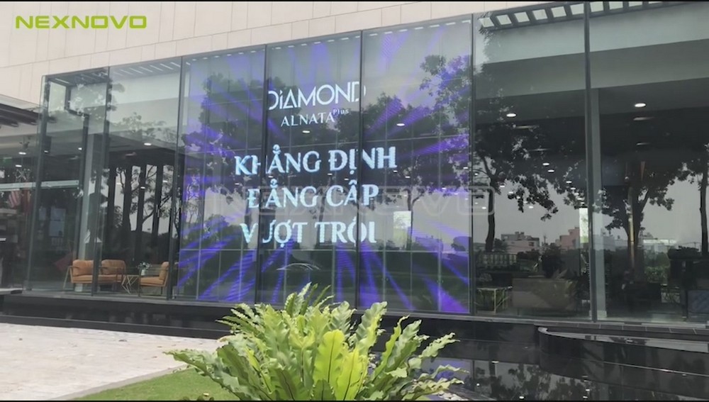 越南Gamuda Land Vietnam透明LED顯示屏項目(圖11)